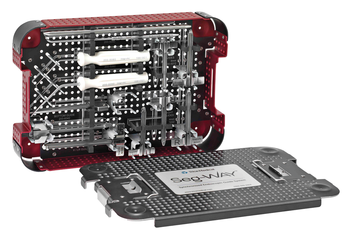 Trice endoscopic release instrumentation — product tray.