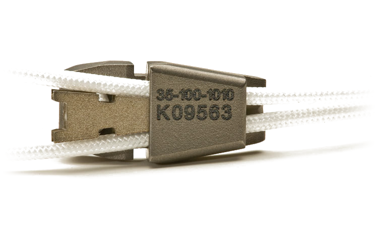 Kinamed SuperCable polymer cerclage cable with locking clasp